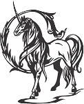 Unicorn Decal 38